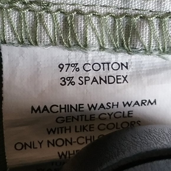 🌞 George & Martha Shorts Green Cotton 8 - Picture 13 of 13